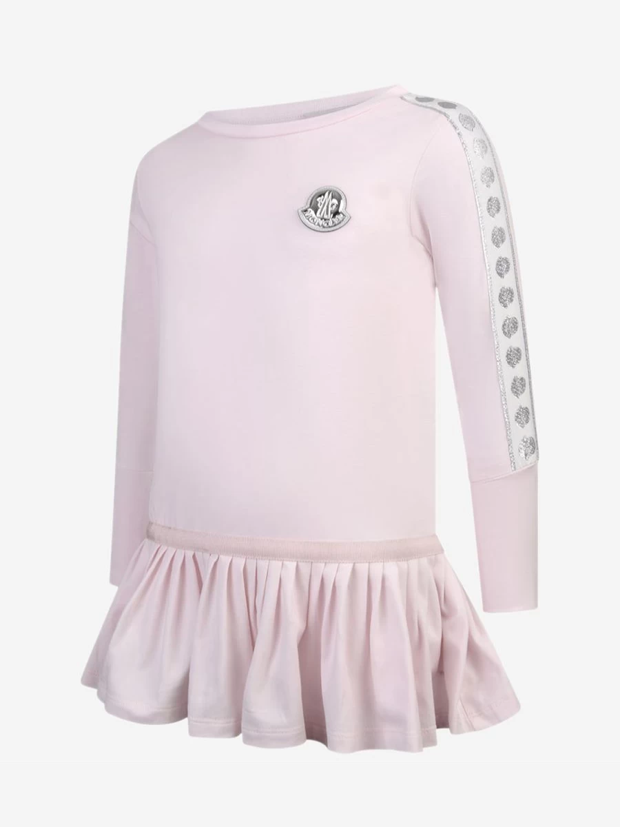 Moncler Enfant Teen Girls Cotton Jersey Dress - Stylish & Comfortable Summer Dress