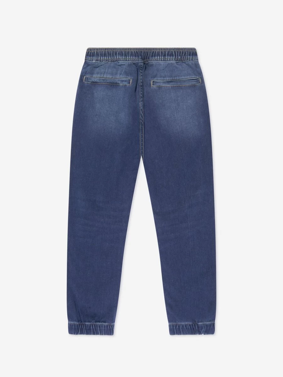 DL1961 Boys' Blue Denim Joggers - Kids Jackson Stretch Comfort Fit Jeans