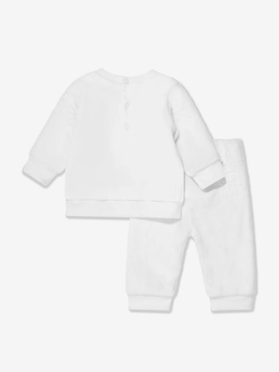 Givenchy Baby White Tracksuit Gift Set for Newborns & Infants