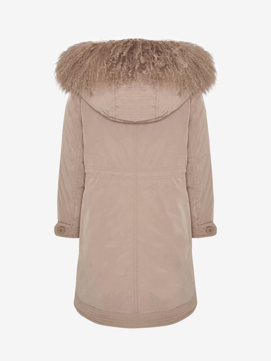 Freedom Day Girls' Warm Peach Down Padded Winter Coat