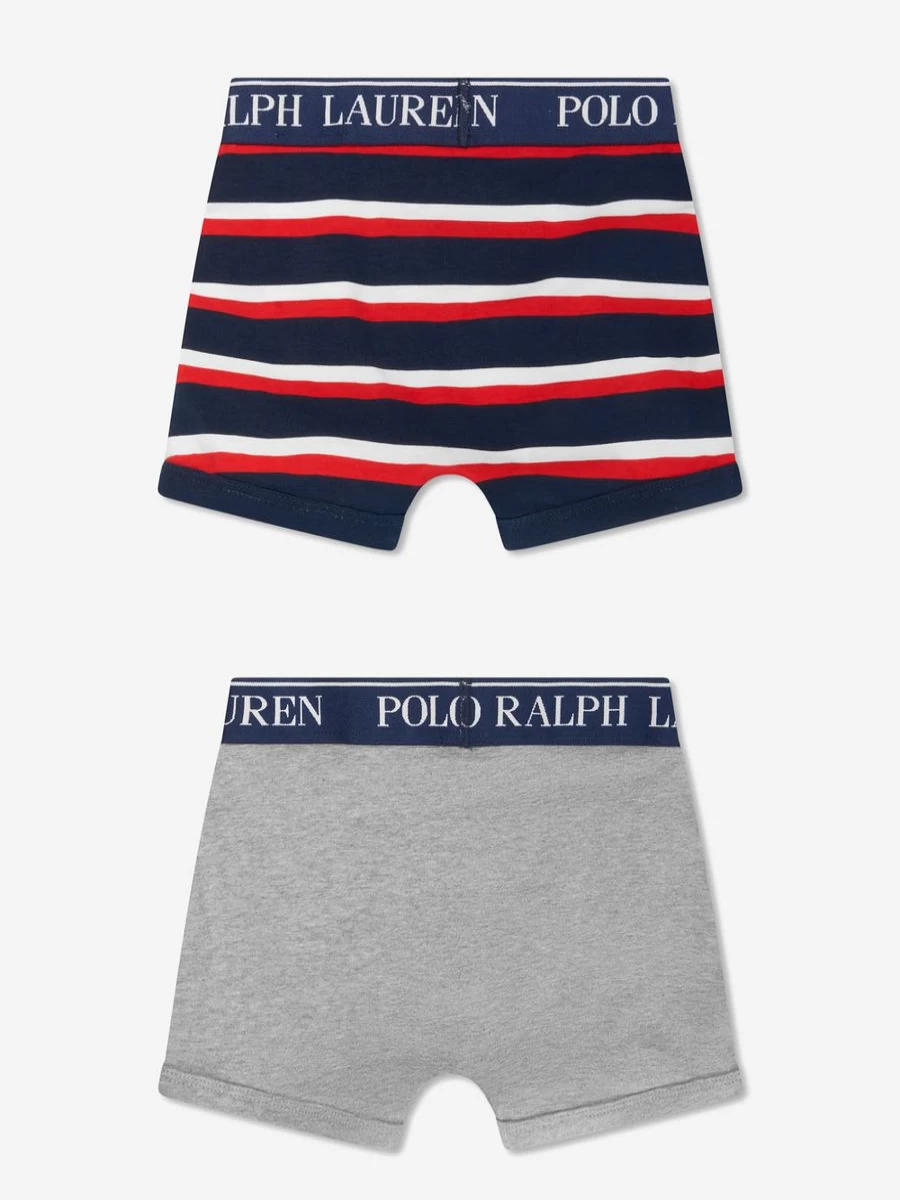 Ralph Lauren Boys' 2-Pack Cotton Boxer Shorts - Assorted Colors
