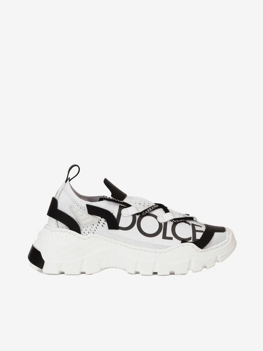 Dolce & Gabbana Kids Teen Chunky Logo Trainers | Stylish Sneakers for Teens