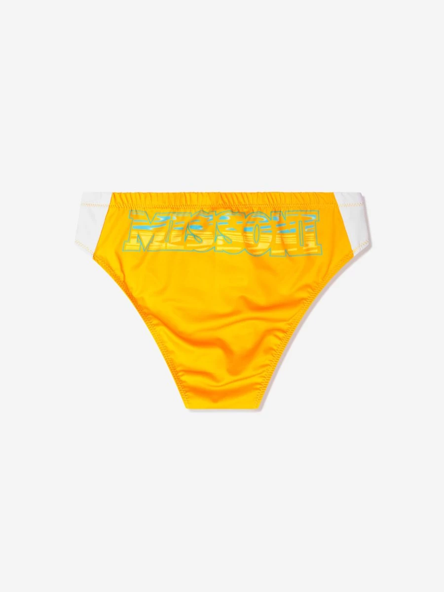 Missoni Boys' Multicolor Logo Swim Briefs | Kids' Swimwear Collection