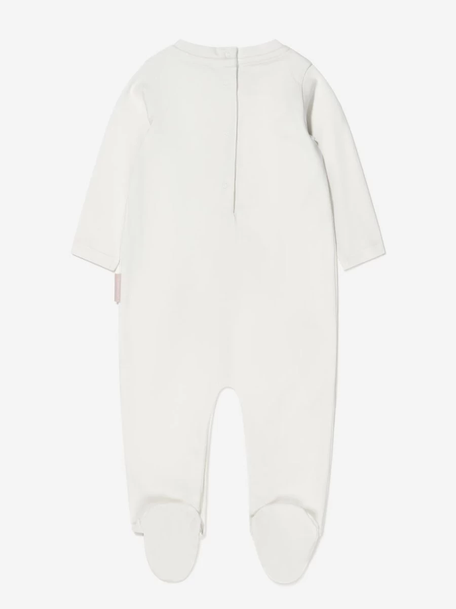 Moncler Enfant Baby Girls Bear Print Babygrow - Adorable Bear Design Bodysuit for Infants & Toddlers