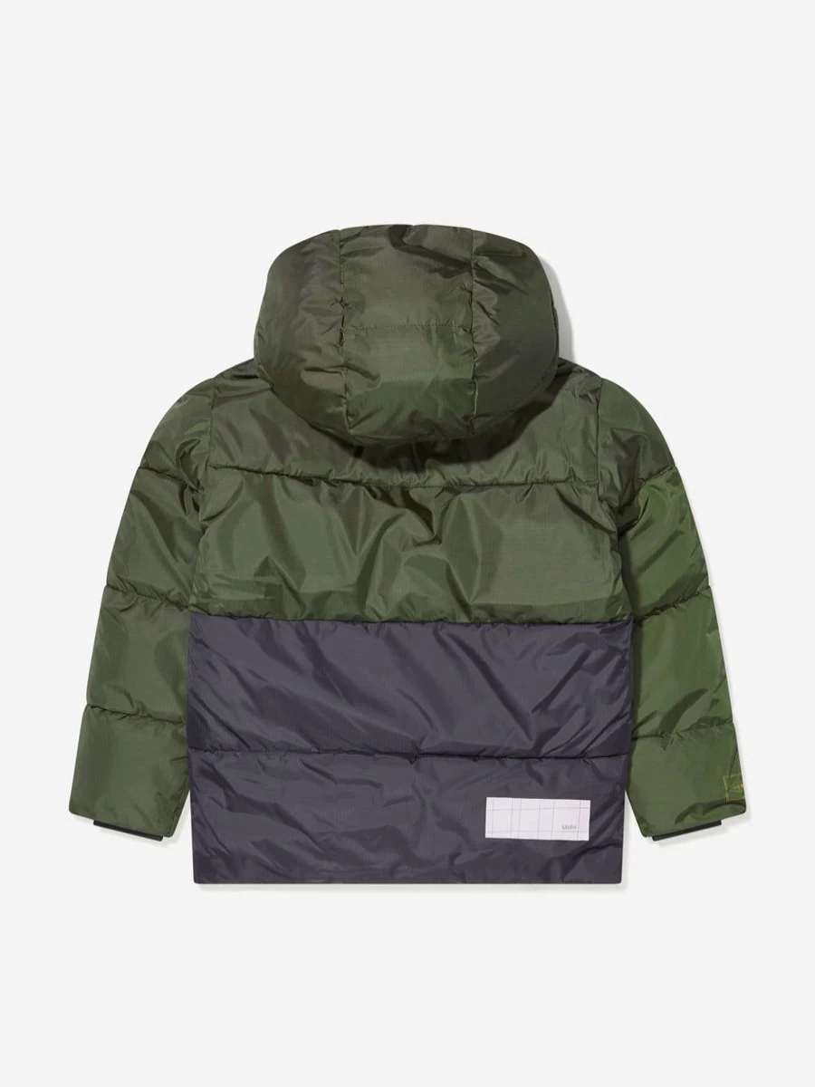 Molo Boys' Winter Hooded Puffer Jacket - Warm Insulated Coat for Kids | Childsplay Clothing