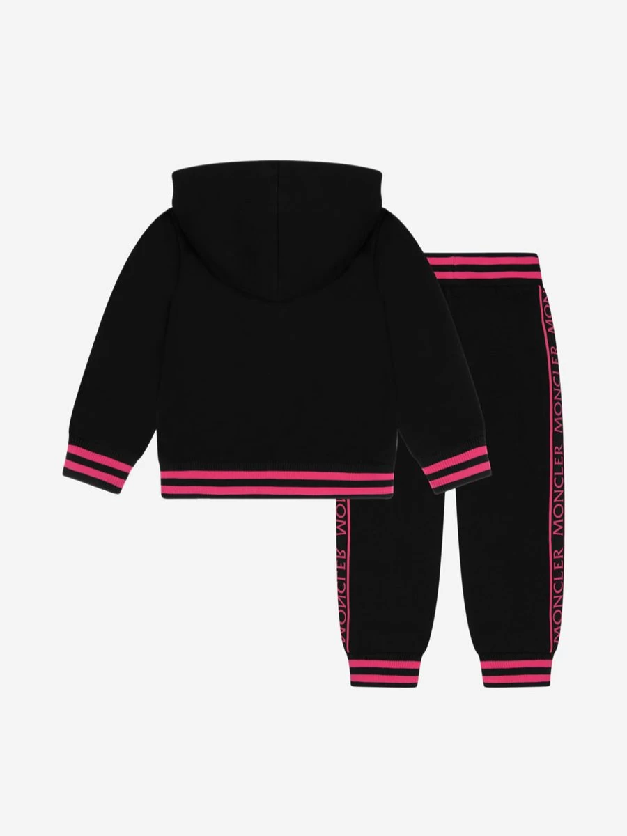 Moncler Enfant Girls Cotton Tracksuit - Comfortable Kids Loungewear Set