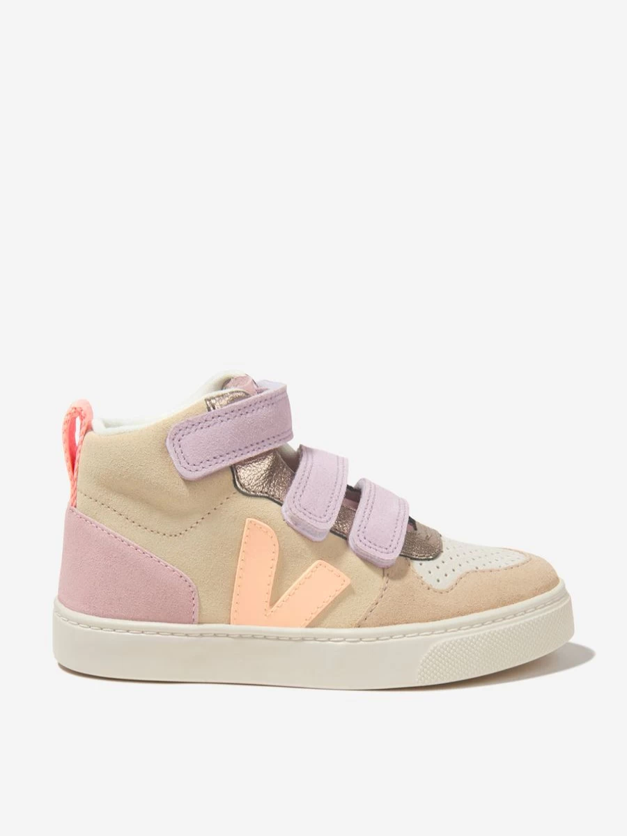 Veja V-10 Mid Suede Sneakers for Teen Girls | Eco-Friendly Trainers