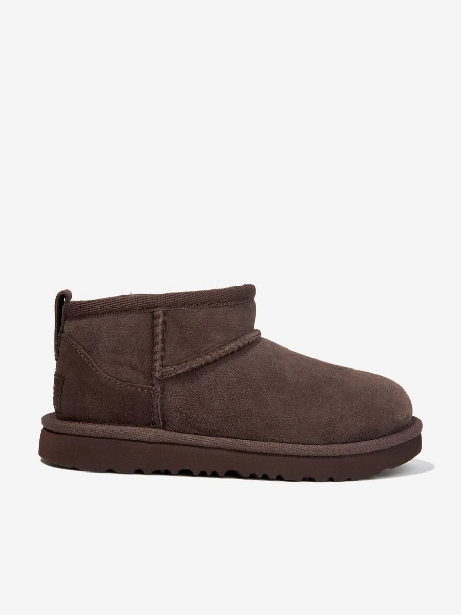 UGG Boys' Classic Ultra Mini Boots - Brown Kids' Winter Footwear