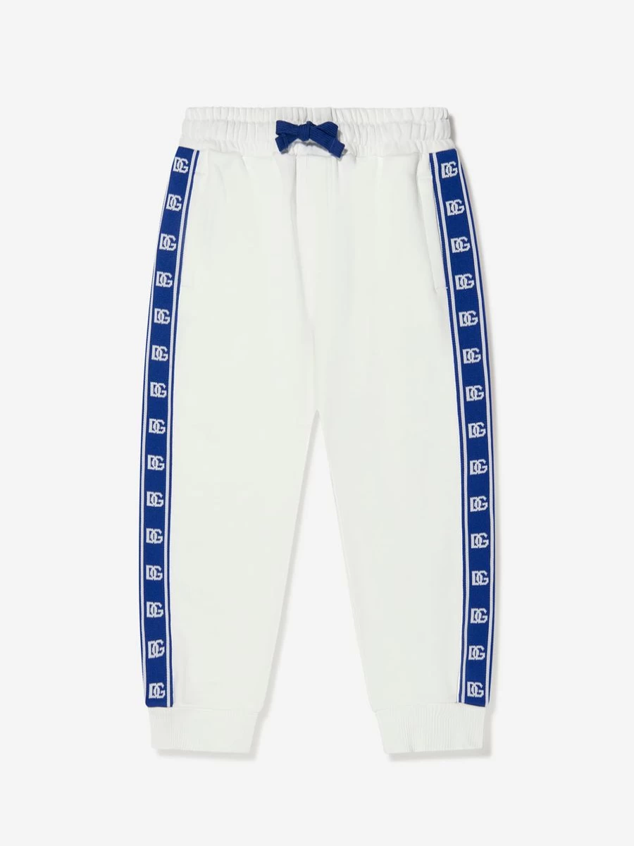Dolce & Gabbana Kids Boys' Logo Tape Joggers | Stylish Comfort Pants for Boys