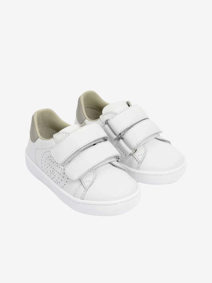 Gucci Kids Girls Leather New Ace Velcro Sneakers | Stylish Toddler Trainers | Childsplay Clothing