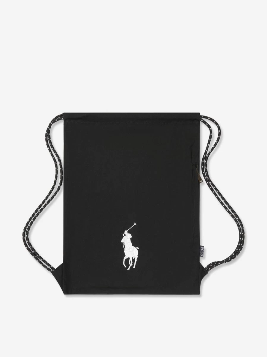 Ralph Lauren Kids Boys Polo Canvas Gym Bag - 49.5cm Height Sports Duffle for School & Travel