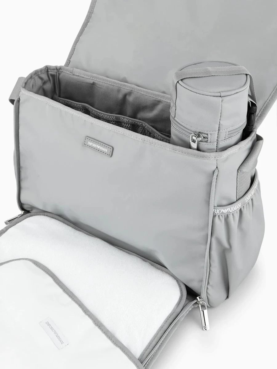 Emporio Armani Boys Baby Changing Bag - Stylish Unisex Diaper Backpack for Infants by Childsplay Clothing