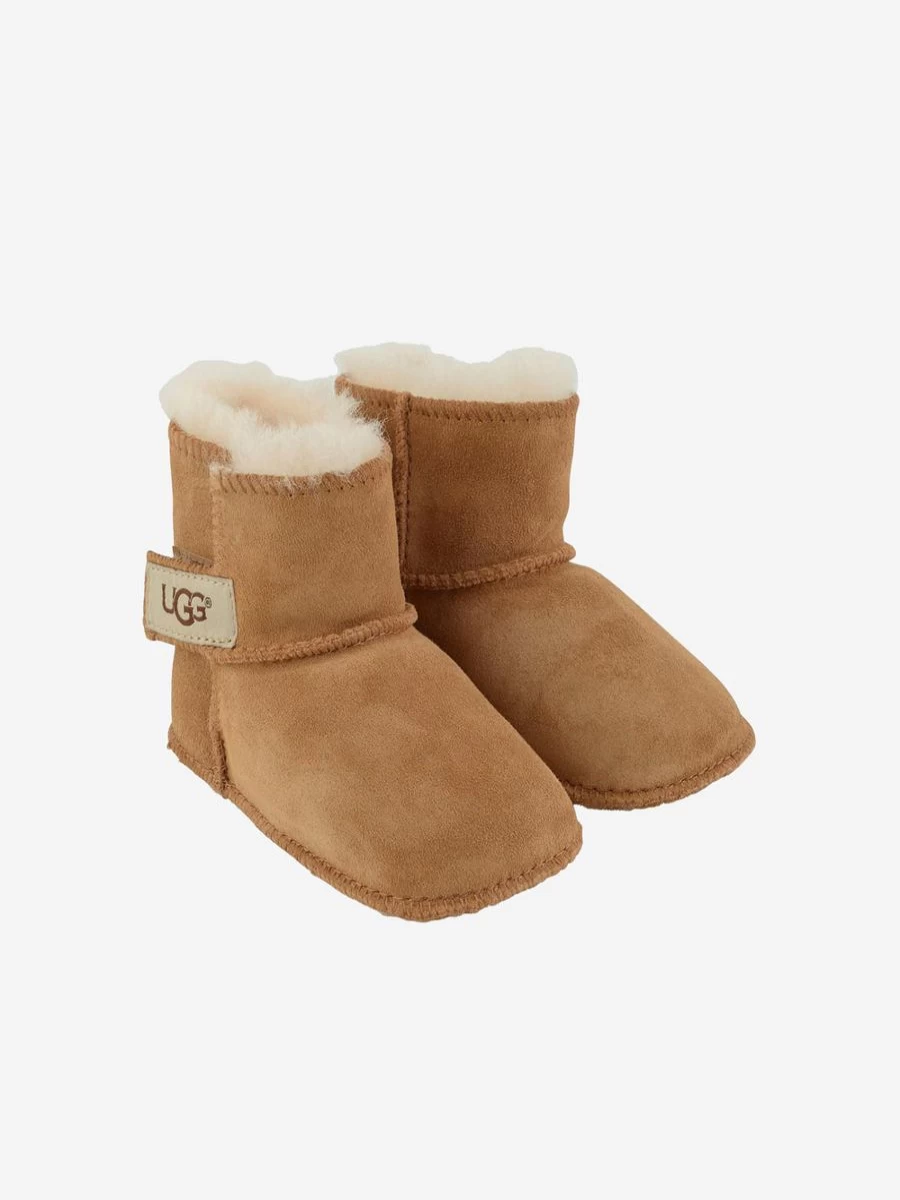 UGG Baby Suede Erin Booties for Infants – Soft & Comfortable Toddler Boots