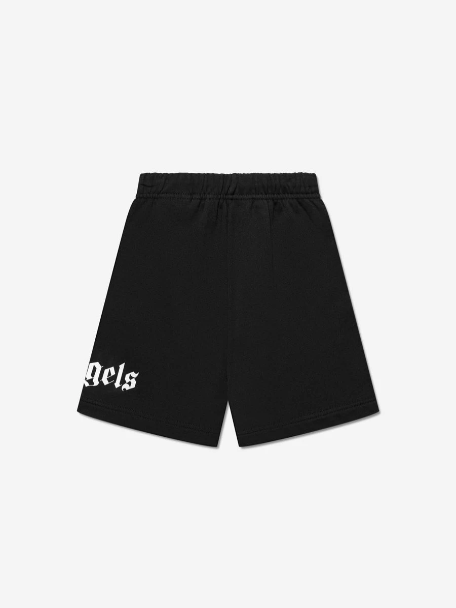 Palm Angels Boys Black Classic Logo Sweat Shorts