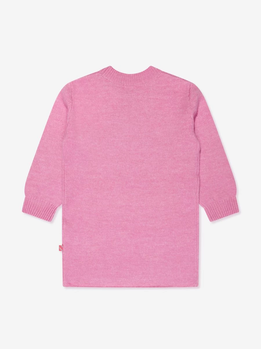 "Billieblush Teen Girls Pink Knitted Dress - Stylish & Comfortable"