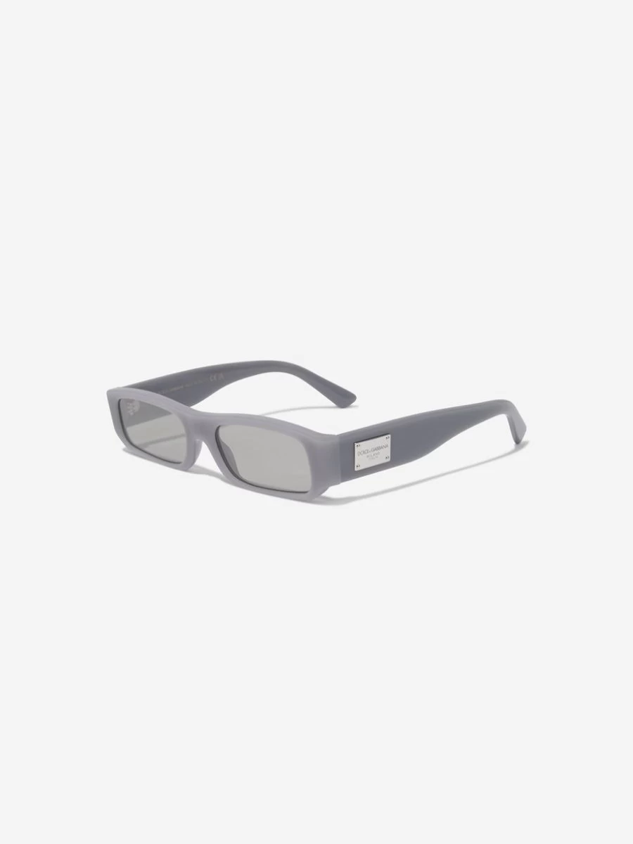 Dolce & Gabbana Kids Boys Grey Acetate Sunglasses for Boys