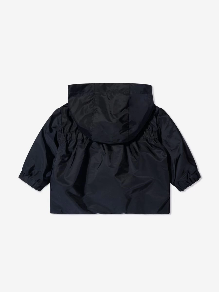 Moncler Enfant Baby Girls Navy Raka Jacket | Premium Winter Coat for Infants