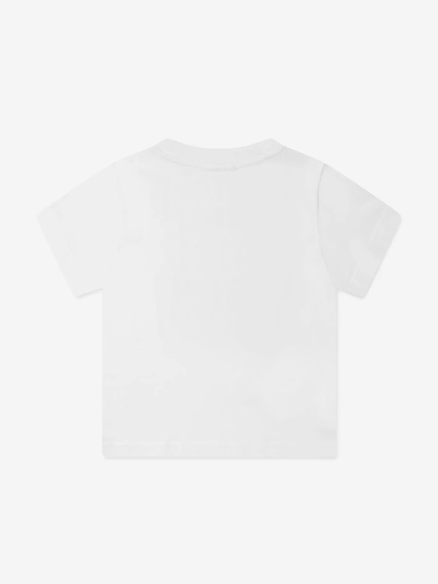 Acne Studios Boys White Kids Love Face Graphic T-Shirt