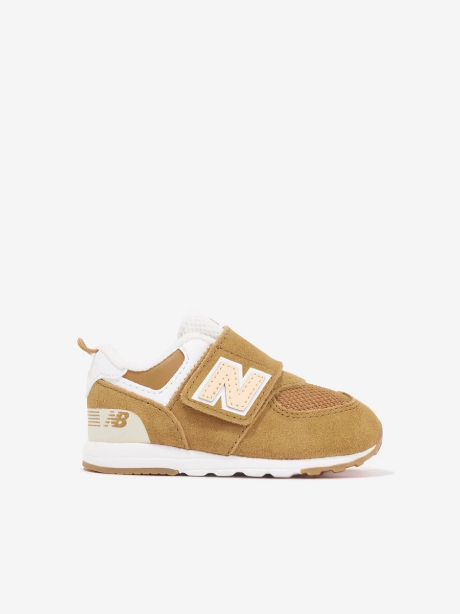 New Balance 574 Classic Sneakers for Girls in Beige - Kids' Lightweight Comfort Trainers