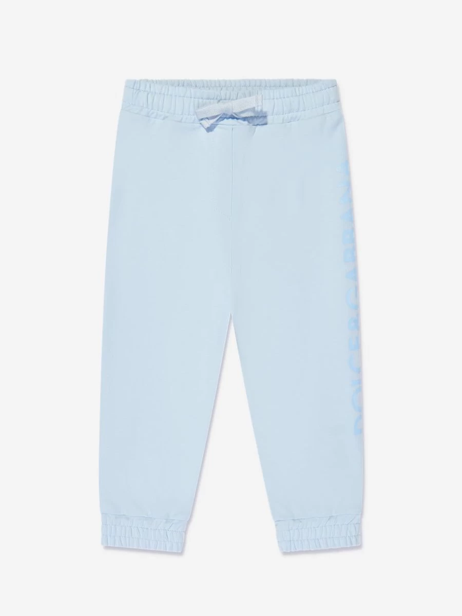 Dolce & Gabbana Kids Baby Boys Blue Joggers Pants Casual Comfortable Outfit
