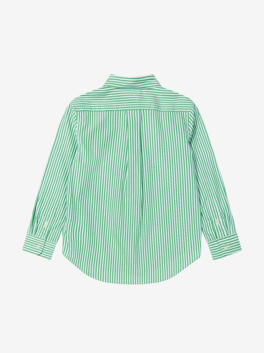 Ralph Lauren Kids Teen Boys' Green Athletic Sports Shirt