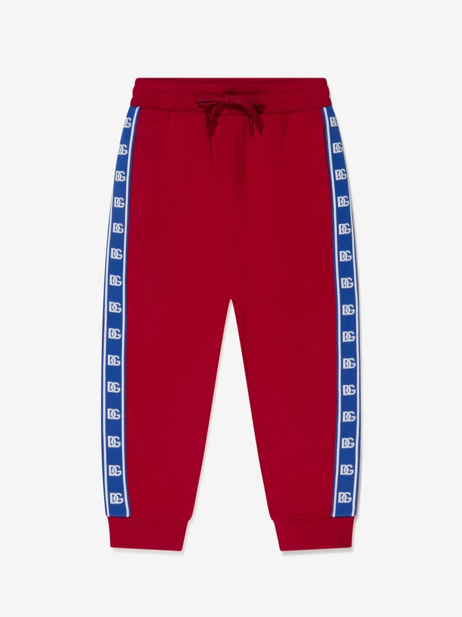 Dolce & Gabbana Kids Boys' Logo Tape Joggers - Stylish Comfort Pants for Active Boys