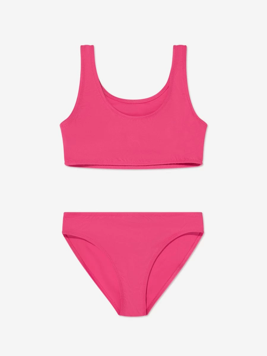 Calvin Klein Jeans Teen Girls Pink Bralette Bikini Top for Swimwear and Lingerie